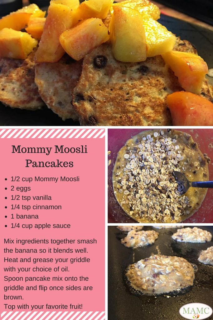 Mommy Moosli Pancakes