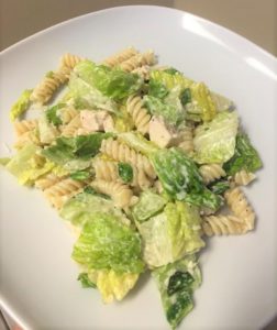 chicken caesar pasta salad