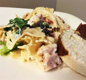 Chicken Goat Cheese Pasta 2