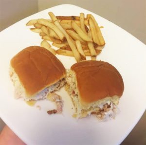 chicken bacon sliders