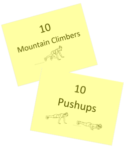 Exercise Cards